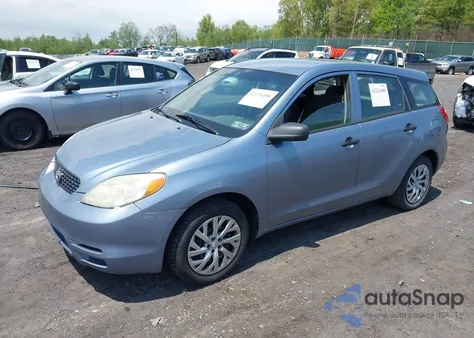 2003 Toyota Matrix Standard из США, поврежденный, VIN 2T1KR32E63C106164